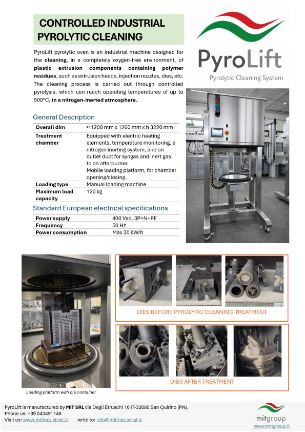 PyroLift MIT data sheet