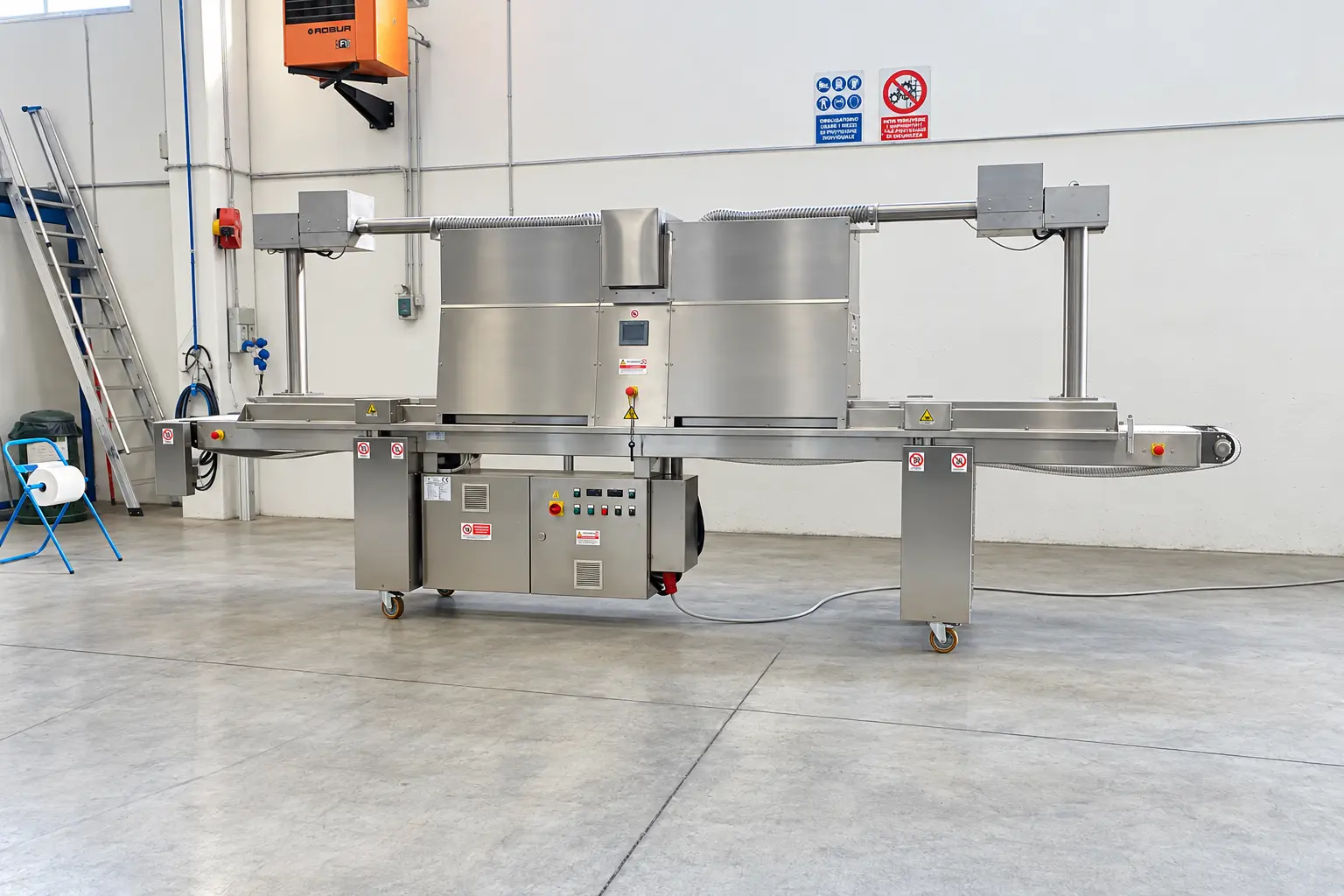 Microwave and hot-air technology